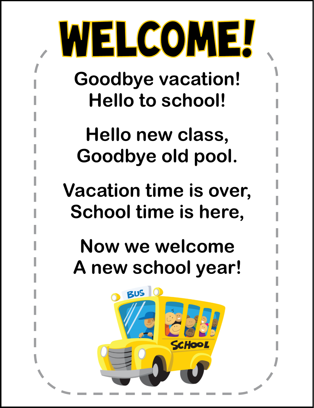 poems designed for schools poems pertaining to schools